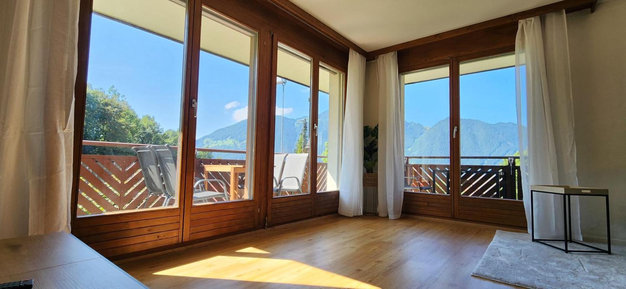 Solohike Mountainview Apartment Seelisberg Exterior photo